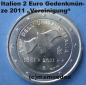 Preview: Italien 2 Euro Rolle Gedenkmünzen 2011 Vereinigung