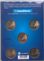 Preview: Deutschland 5 x 2 Euro Gedenkmünzen 2021 Sachsen-Anhalt Magdeburger Dom (A,D,F,G,J) Münzkarte