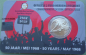 Preview: Belgien 2 Euro 2018 Studentenrevolte CoinCard Gedenkmünze (franz.)