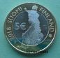 Preview: Finnland 5 Euro Sondermünze 2018 Porvoonjoki Flusstal