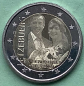 Preview: Luxemburg 2 x 2 Euro Gedenkmünzen 2020 Geburt von Prinz Charles - Foto + Relief