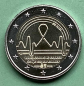 Preview: Belgien 2 Euro CoinCard 2024 Krebs Gedenkmünze (franz.)