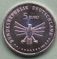 Preview: Deutschland 5 Euro 2024 Steinhummel Sondermünze (J) Hamburg