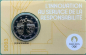 Preview: Frankreich 2 Euro CoinCard 2023 Olympische Spiele Paris 2024 Gedenkmünze Nr. 3 (gelb) Faustkampf