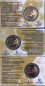 Preview: Griechenland 3 x 2 Euro Komplettset CoinCards 2024 Demokratie Gedenkmünzen