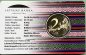Preview: Lettland 2 Euro CoinCard 2018 Zemgale Semgallen Gedenkmünze BU