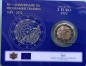 Preview: Luxemburg 2 Euro CoinCard 2022 Erasmus-Programm Münzzeichen MdP