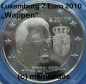 Preview: Luxemburg 2 Euro CoinCard 2010 Wappen