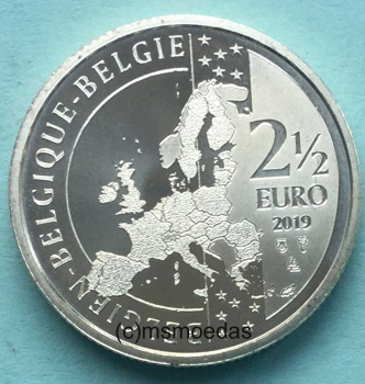 Preview: Belgien 2,50 Euro Sondermünze 2019 Tour de France