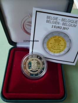 Belgien 2 Euro Gedenkmünze 2017 Universität Lüttich Proof
