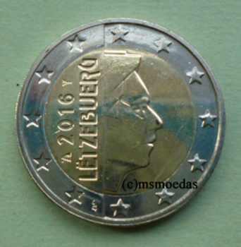 Luxemburg 2 Euro Kursmünze 2017