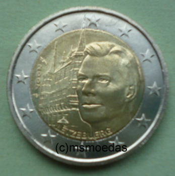 Preview: Luxemburg 2 Euro CoinCard 2007 Henri + Palais