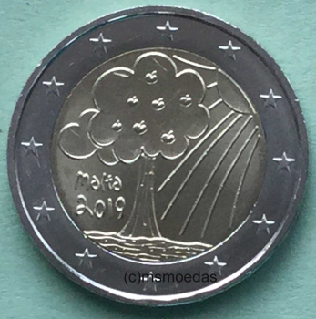 Malta 2 Euro Gedenkmünze 2019 Natur & Umwelt