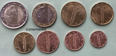 Niederlande Euro KMS 2015 (1 Cent bis 2 Euro)