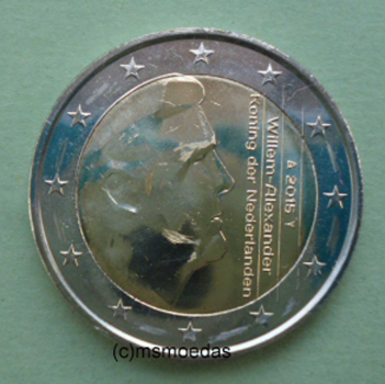 Niederlande 2 Euro Kursmünze 2015