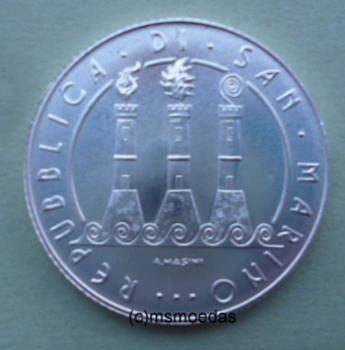 Preview: San Marino 5 Euro Silber Münze 2008 Planet Erde