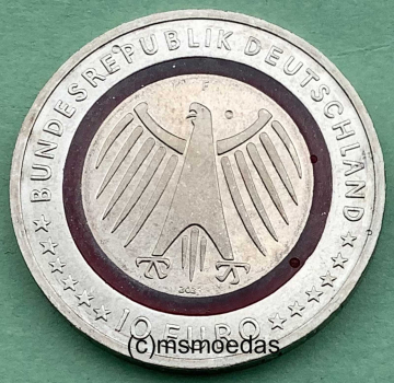 Deutschland 10 Euro Sondermünze 2023 Feuerwehr (F)
