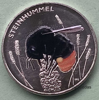 Deutschland 5 Euro 2024 Steinhummel Sondermünze (J) Hamburg