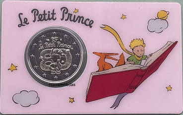 Frankreich 2 Euro CoinCard 2026 Der kleine Prinz Buch Gedenkmünze