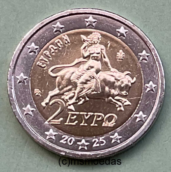 Griechenland 2 Euro Kursmünze 2025