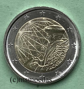 Italien 2 Euro Gedenkmünze 2022 Erasmus-Programm