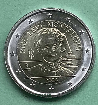 Italien 2 Euro Gedenkmünze 2024 Levi-Montalcini