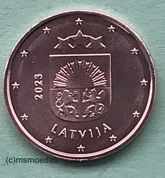 Lettland 5 Euro-Cent 2023
