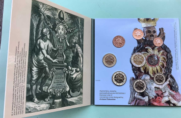 Preview: Litauen Offizieller Kursmünzensatz 2025 (1 Cent bis 2 Euro)