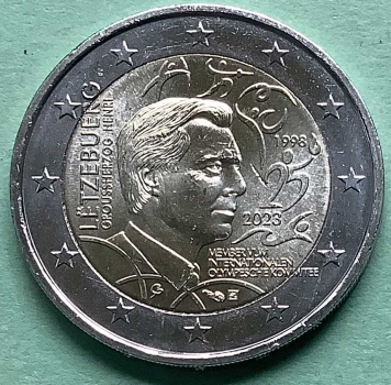 Luxemburg 2 Euro Gedenkmünze 2023 IOK