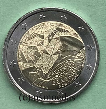 Portugal 2 Euro Gedenkmünze 2022 Erasmus-Programm