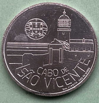 Portugal 5 Euro Sondermünze 2025 Cabo de São Vicente