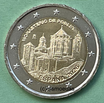 Spanien 2 Euro Gedenkmünze 2026 Kloster von Poblet