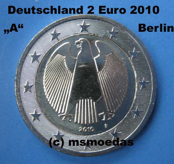 Deutschland 2 Euro Rolle 2010 (A) Berlin
