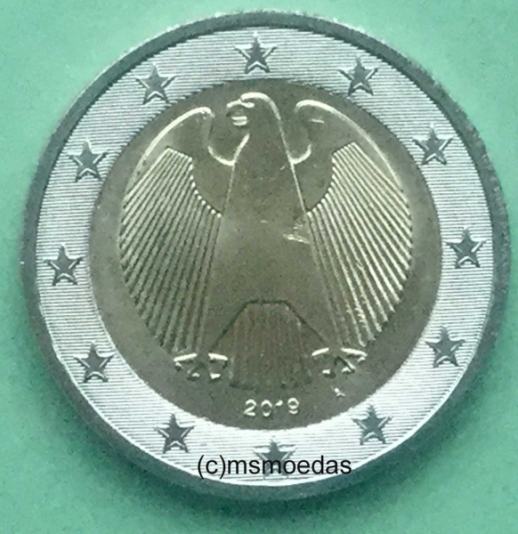 Deutschland 2 Euro Kursmünze 2019 (A) Berlin