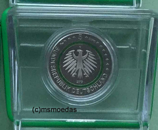 Deutschland 5 Euro 2019 Gemäßigte Zone Sondermünze A (Berlin) Proof