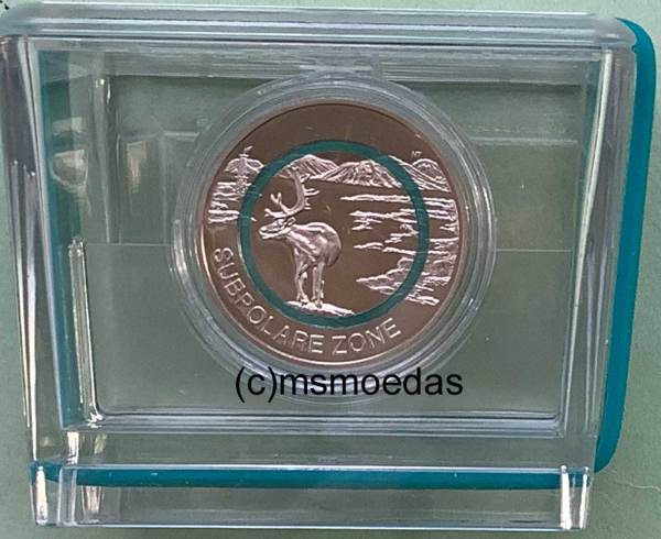 Deutschland 5 Euro 2020 Subpolare Zone Sondermünzen G (Karlsruhe) Proof