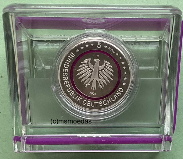 Deutschland 5 Euro 2021 Polare Zone Sondermünzen A (Berlin) Proof