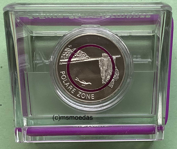 Deutschland 5 Euro 2021 Polare Zone Sondermünzen J (Hamburg) Proof