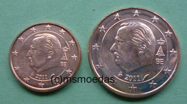 Belgien 1+5 Euro-Cent 2015