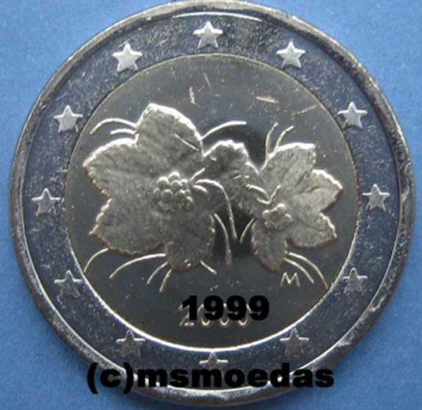 Finnland 2 Euro Kursmünze 1999