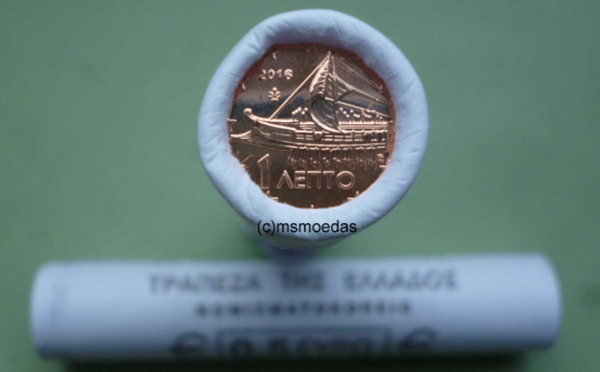 Griechenland 1 Cent Rolle 2016