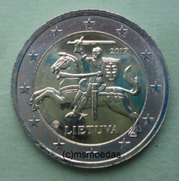 Litauen 2 Euro Kursmünze 2017