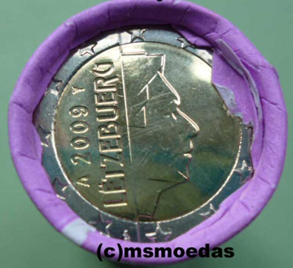 Luxemburg 2 Euro Rolle 2009