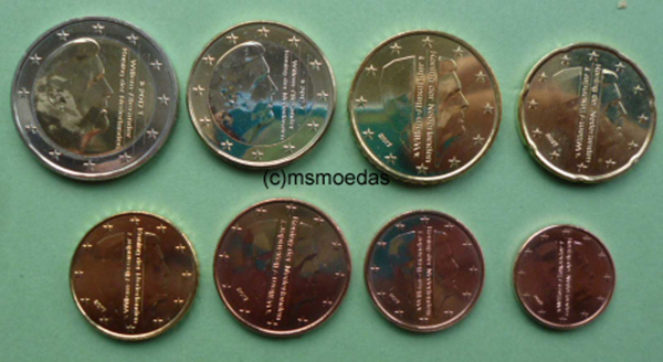 Niederlande Euro KMS 2019 (1 Cent bis 2 Euro)