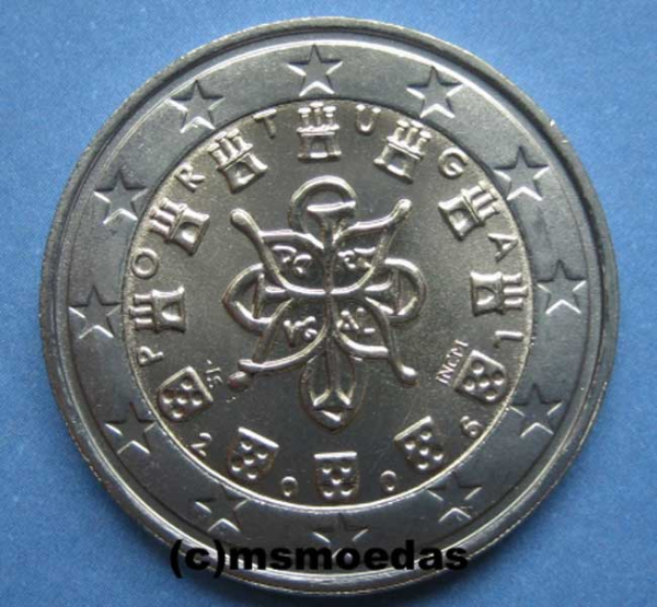 Portugal 2 Euro Kursmünze 2006