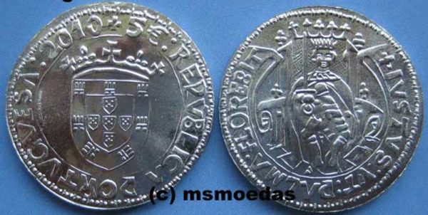 Portugal 5 Euro Sondermünze 2010 Dom João II.