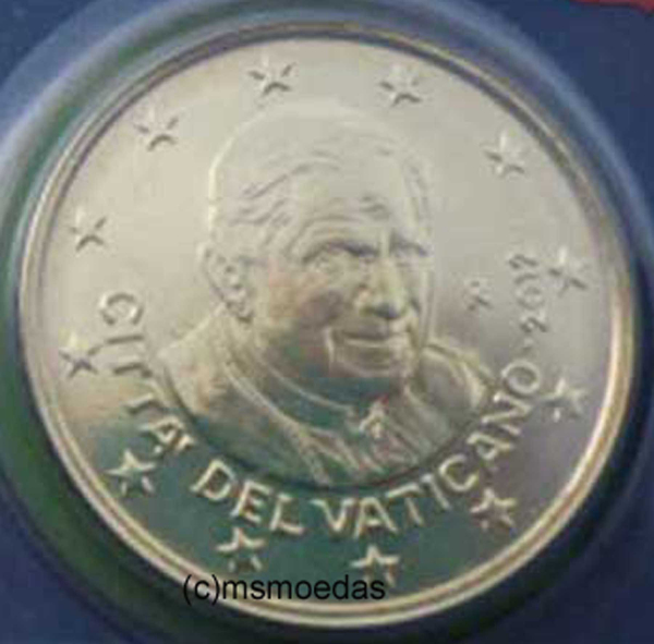 Vatikan 50 Euro-Cent Münze 2012