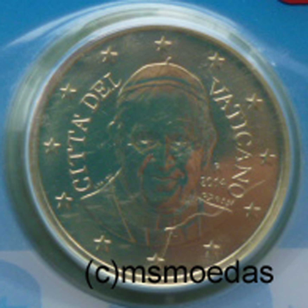Vatikan 50 Euro-Cent Münze 2014
