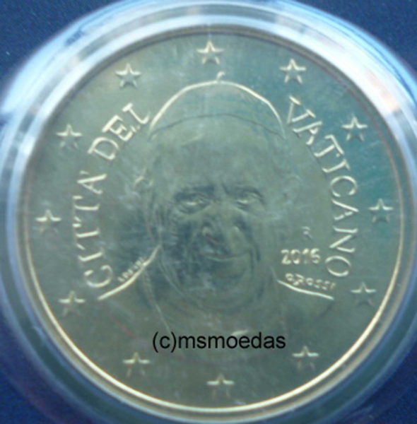 Vatikan 50 Euro-Cent Münze 2016