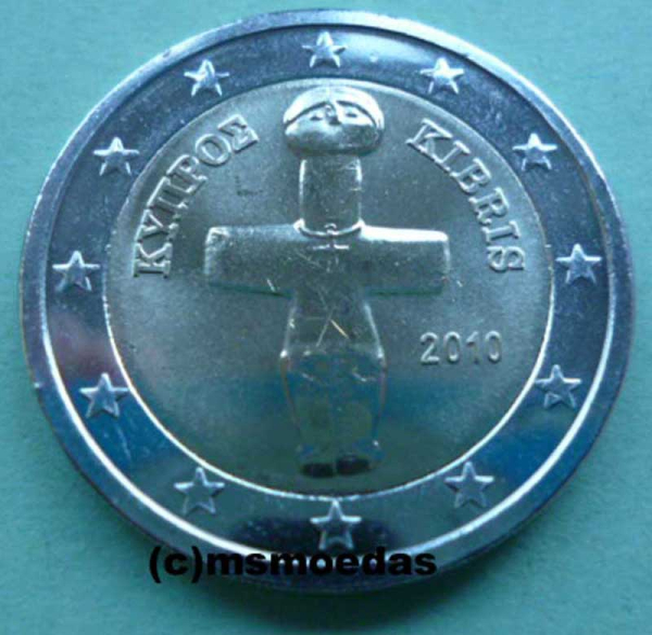 Zypern 2 Euro Kursmünze 2010